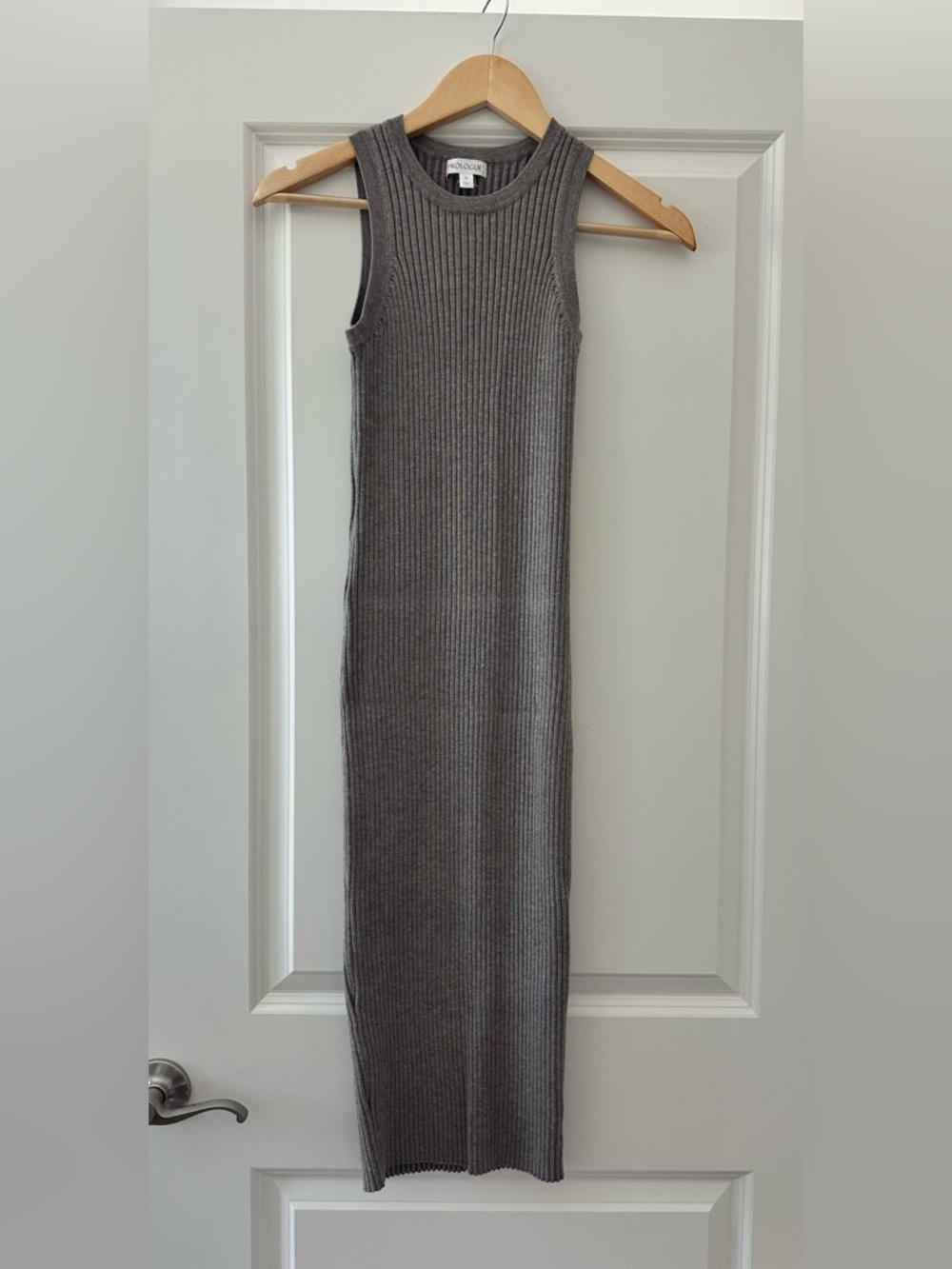 Sleeveless Ribbed Dress